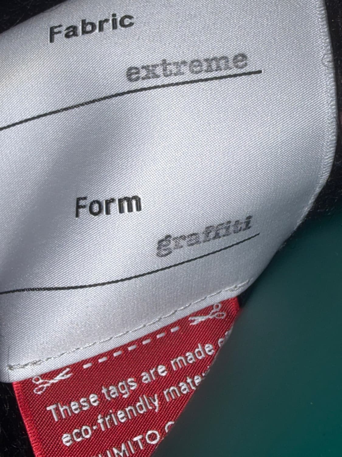 (새제품) 간류 모헤어 그래피티 니트 상품이미지3