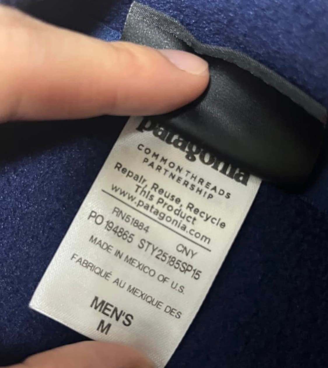 파타고니아 신칠라 베스트 M 상품이미지5