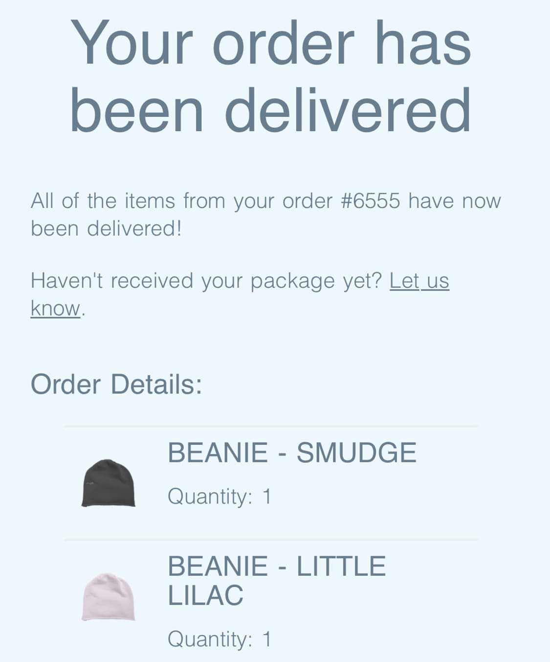 SKYLRK 비니 beanie little lilac 상품이미지3