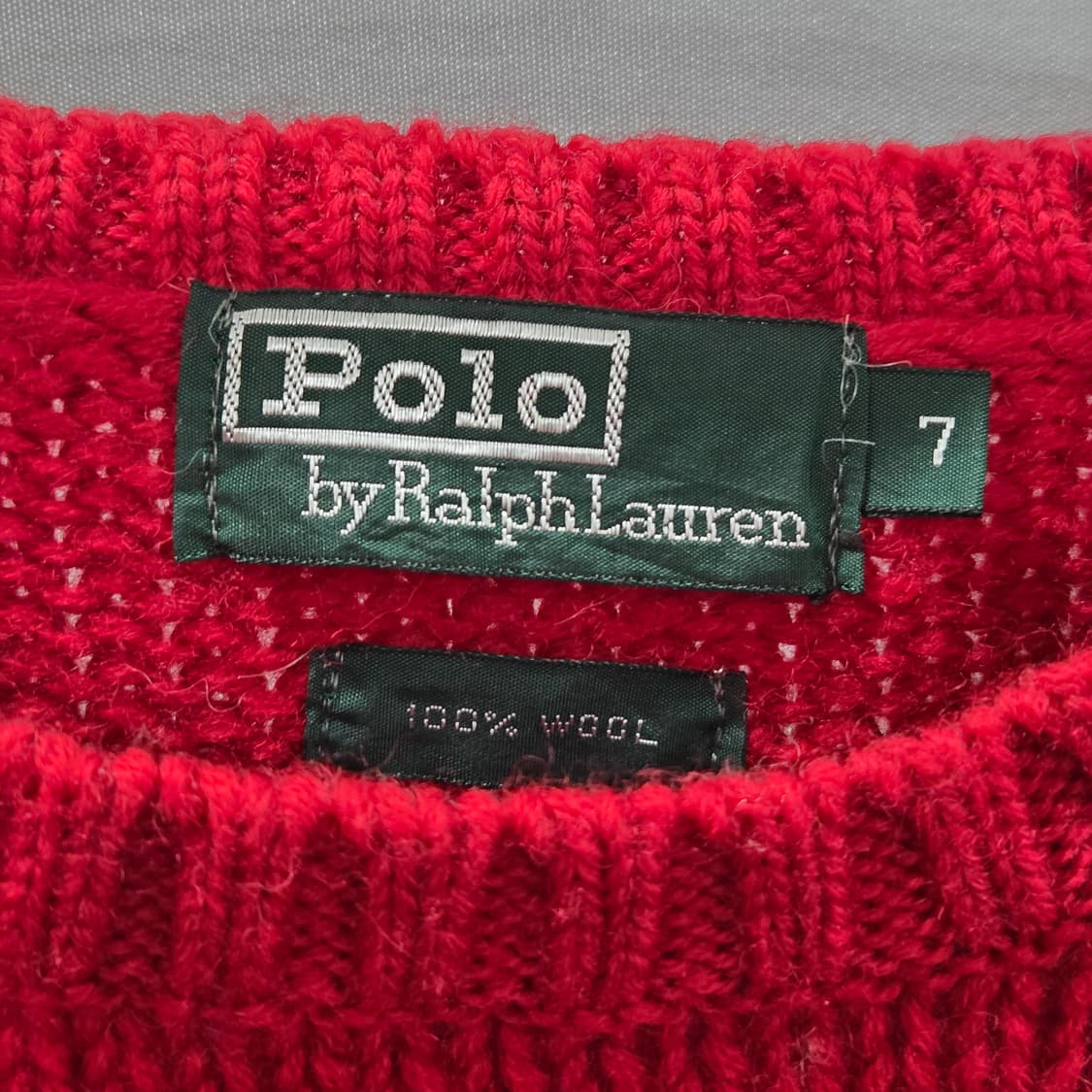 폴로랄프로렌 키즈 수이사이드 스키 패치 니트 7 상품이미지3