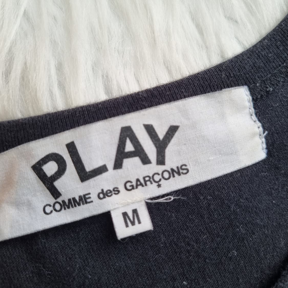 꼼데가르송 더블하트 와펜 반팔 티셔츠 1974 상품이미지4