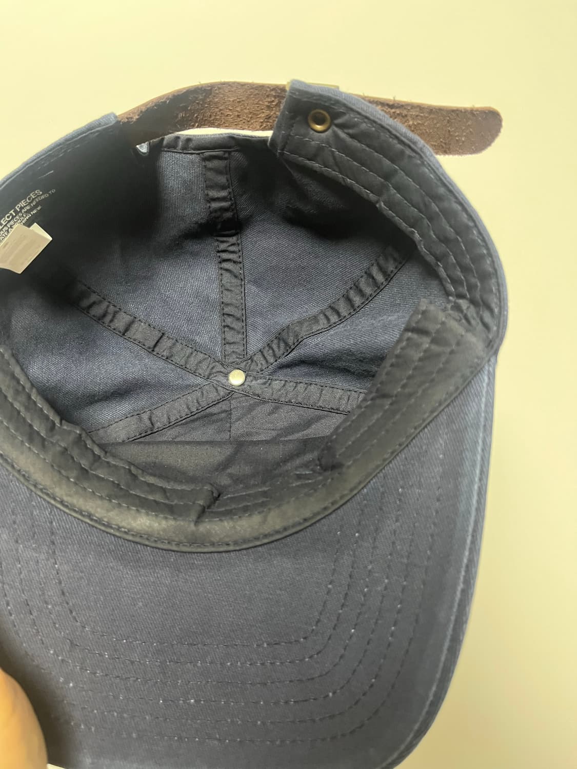 Collect pieces CP 5 PANEL CAP (BLUE NAVY 상품이미지4