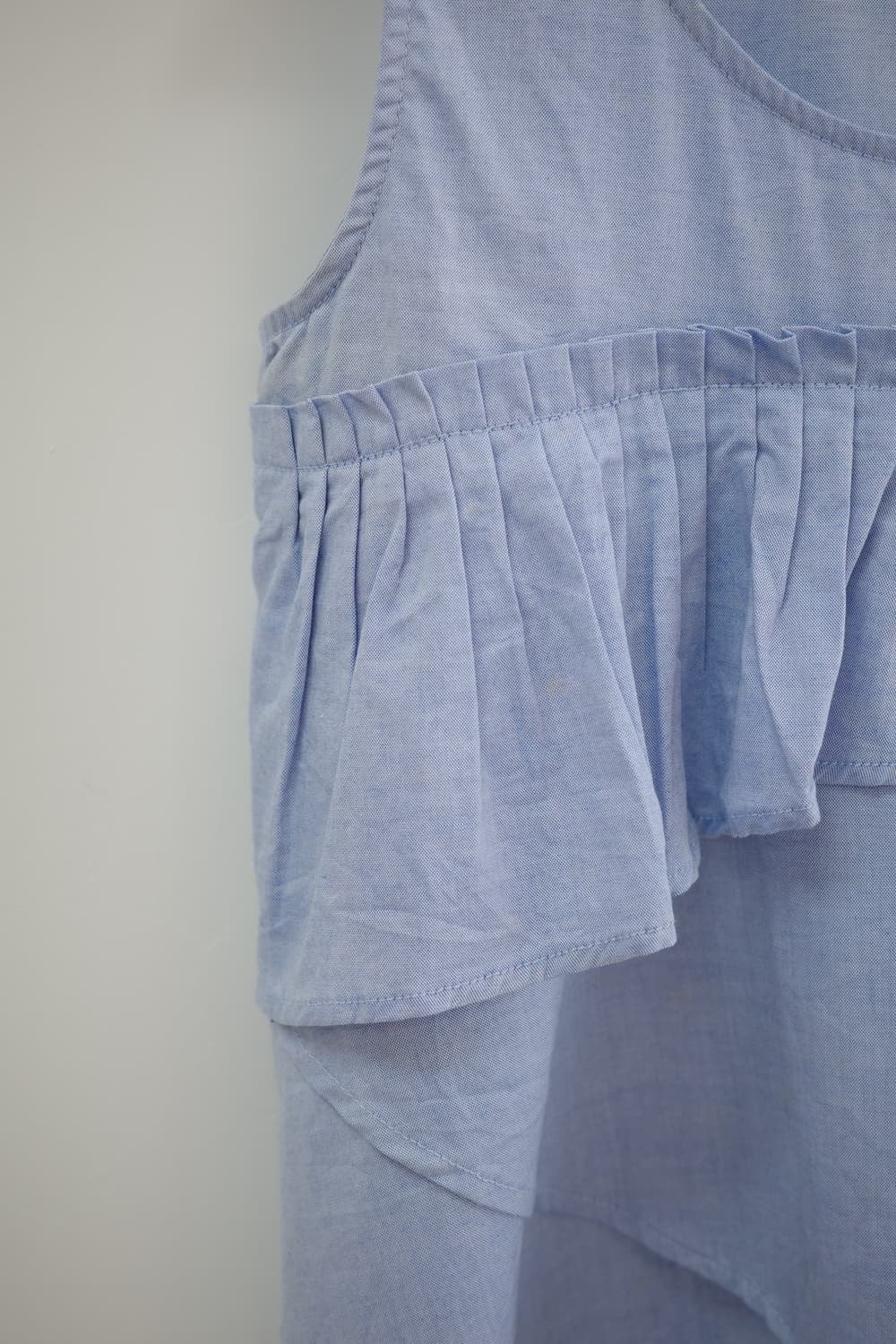Sky blue layered sleeveless 상품이미지4