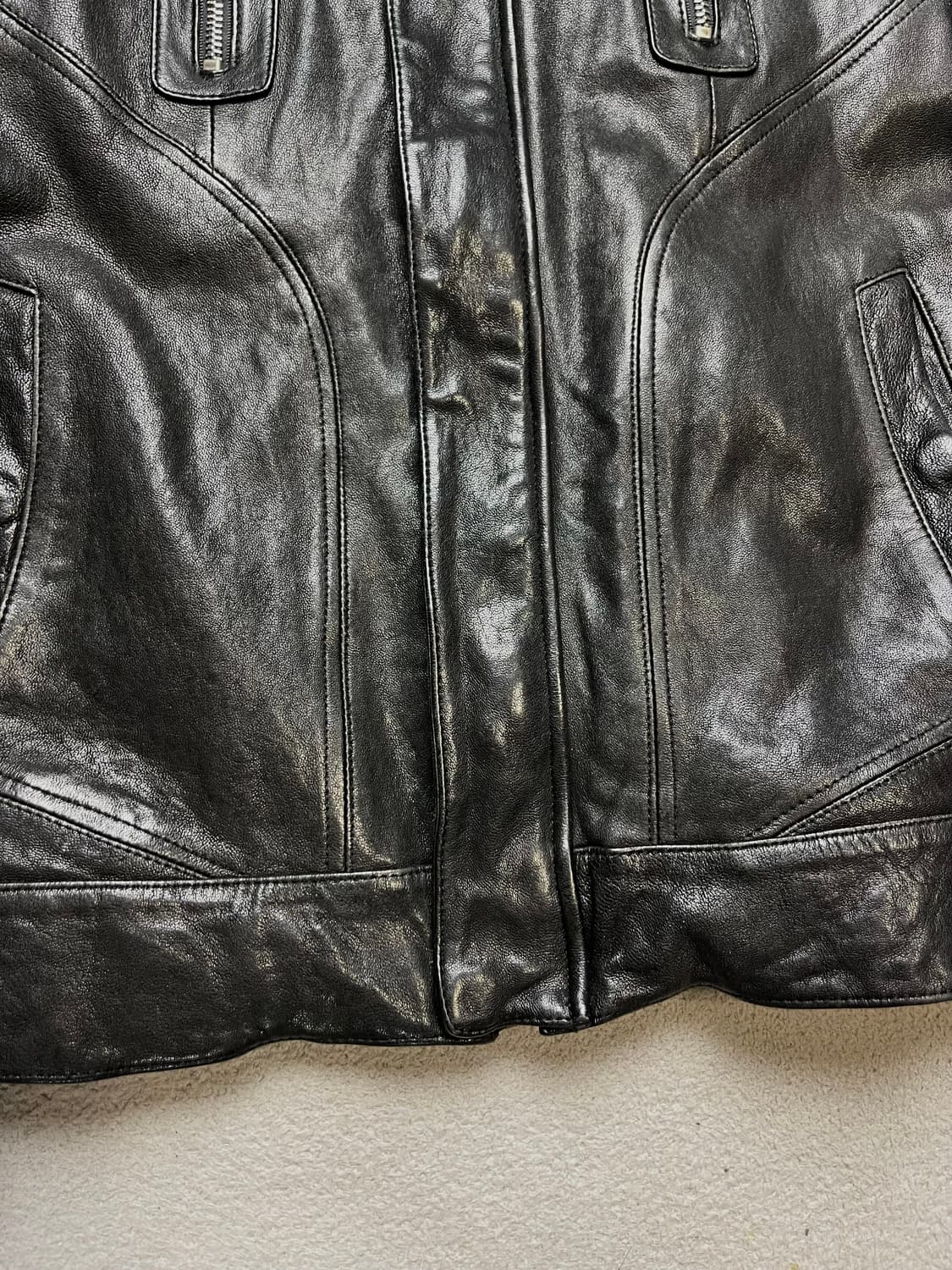 [100] 양가죽 자켓 - 라이더자켓 -95-100 상품이미지9