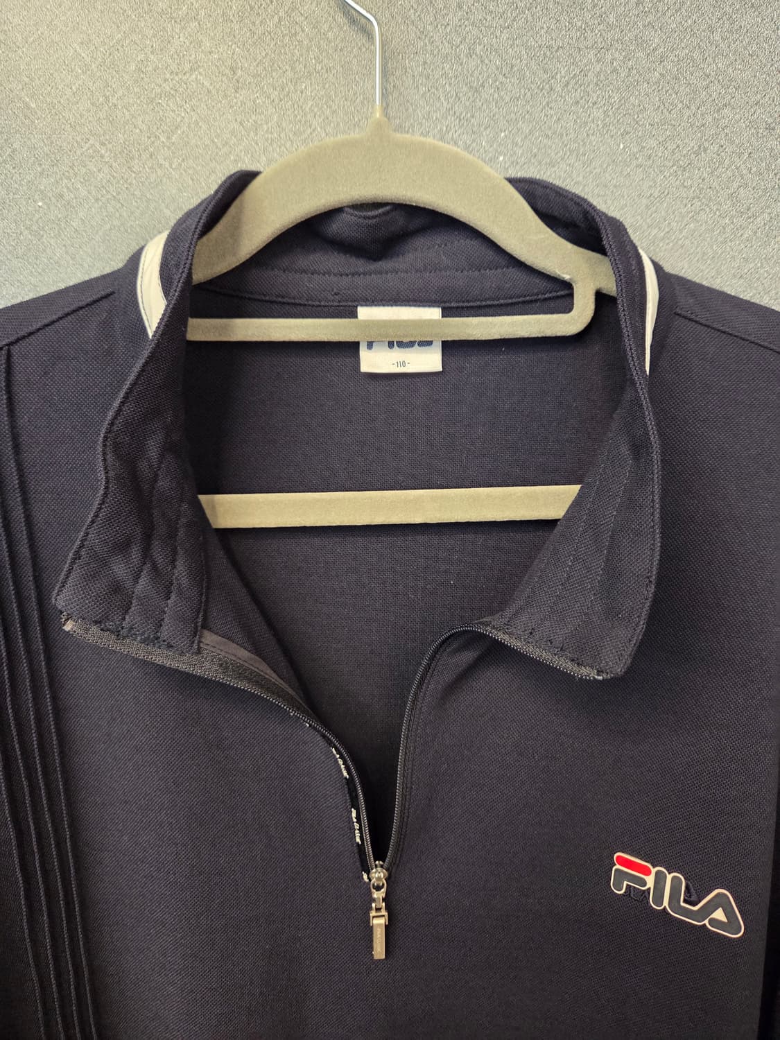 휠라 반집업티셔츠 (봄.초여름용) 상품이미지5