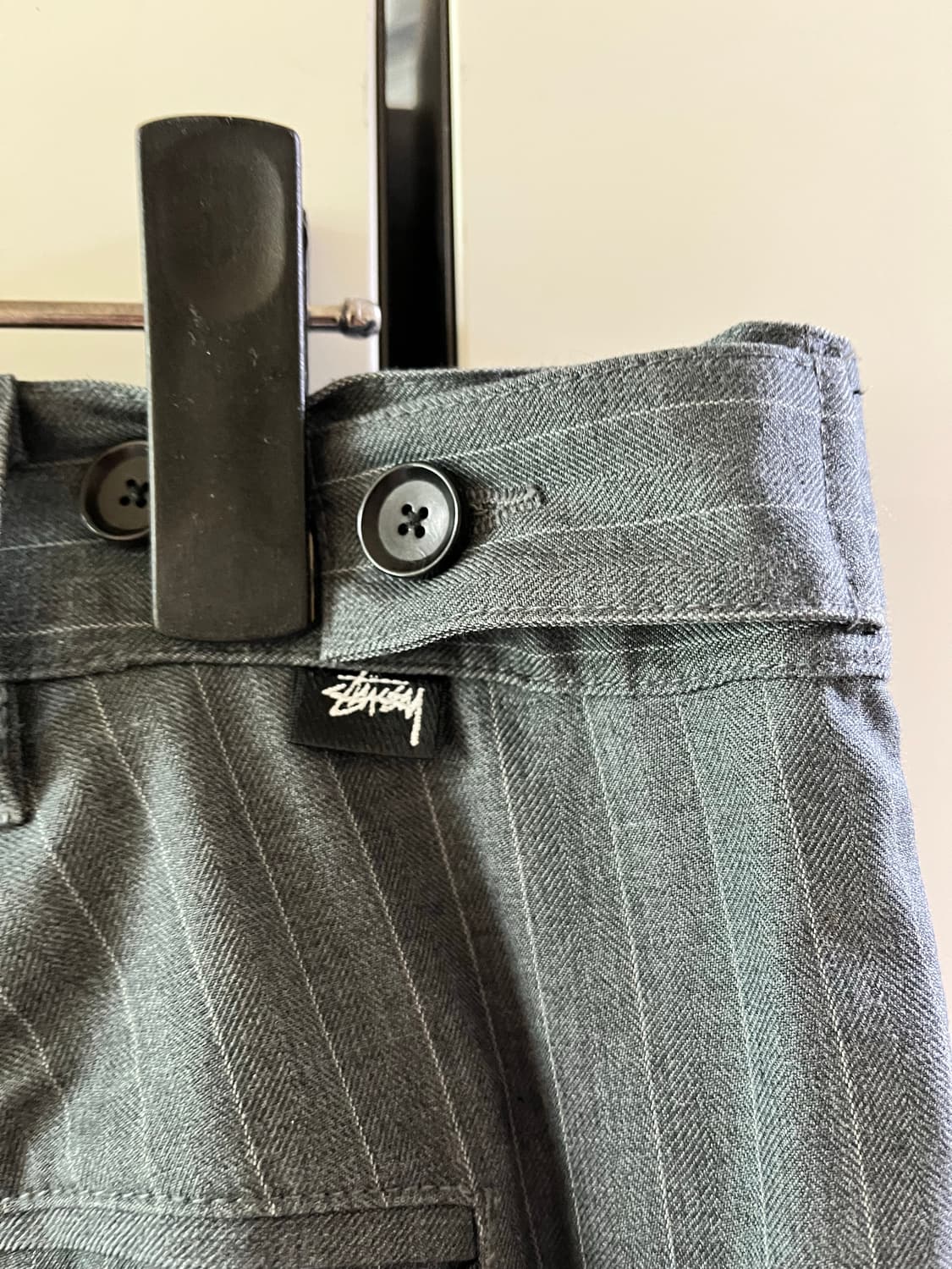 스투시 스트라이프 볼륨 트라우저 사이즈32 판매 상품이미지4
