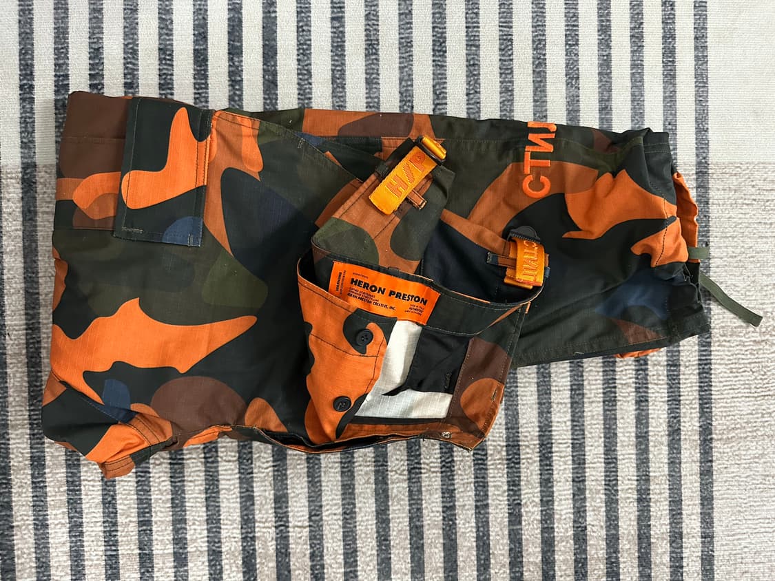 Heron Preston 헤론프레스톤 카모플라쥬 카고 팬츠 상품이미지2