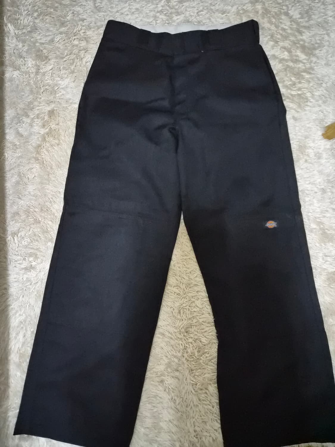 디키즈 루즈핏 더블니 워크 팬츠 블랙 30×32 상품이미지3