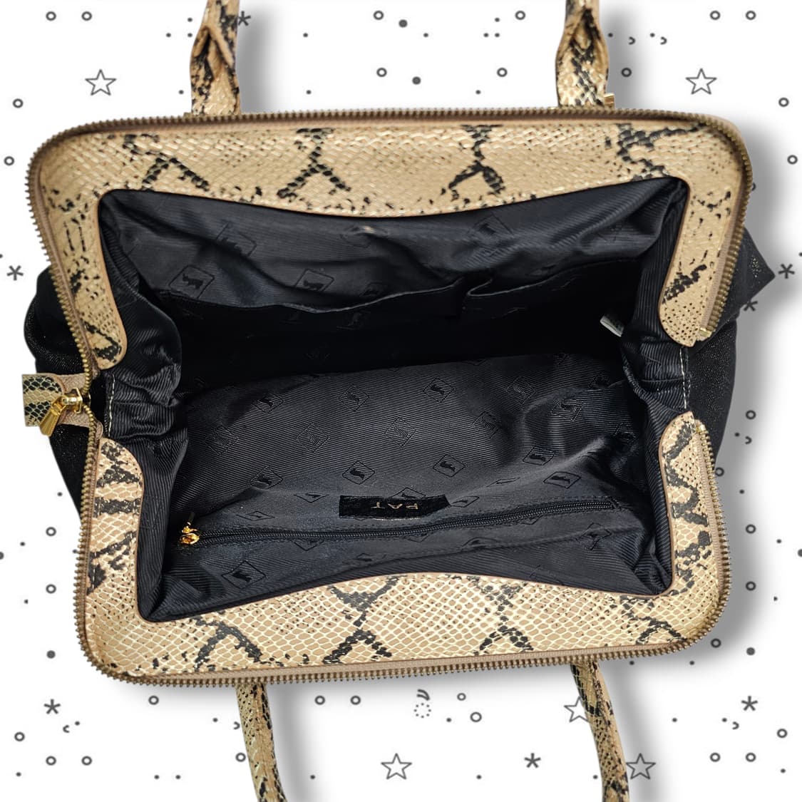 PAT 소가죽 뱀피 숄더백 상품이미지7