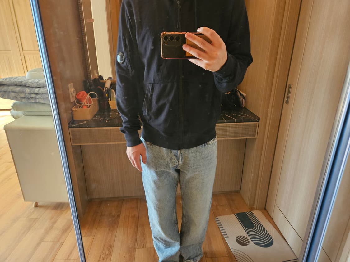 cp컴퍼니 24 ss 라이트 플리스 후드집업 상품이미지1