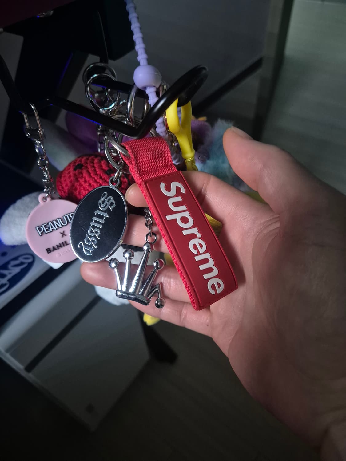 슈프림 스투시 키링  상품이미지1