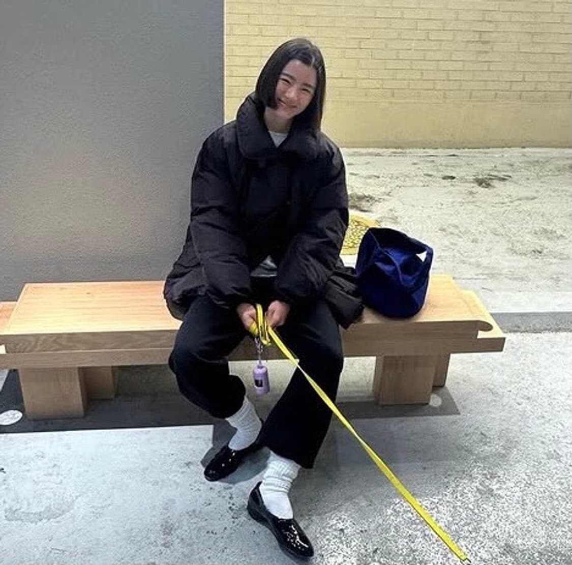 (새상품) 스프링크로커스 브라운 패딩 코트 상품이미지5