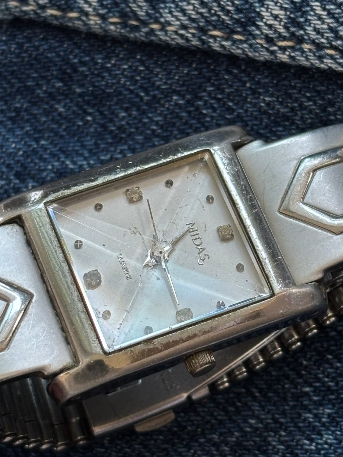 vintage midas quartz metal watch 상품이미지4