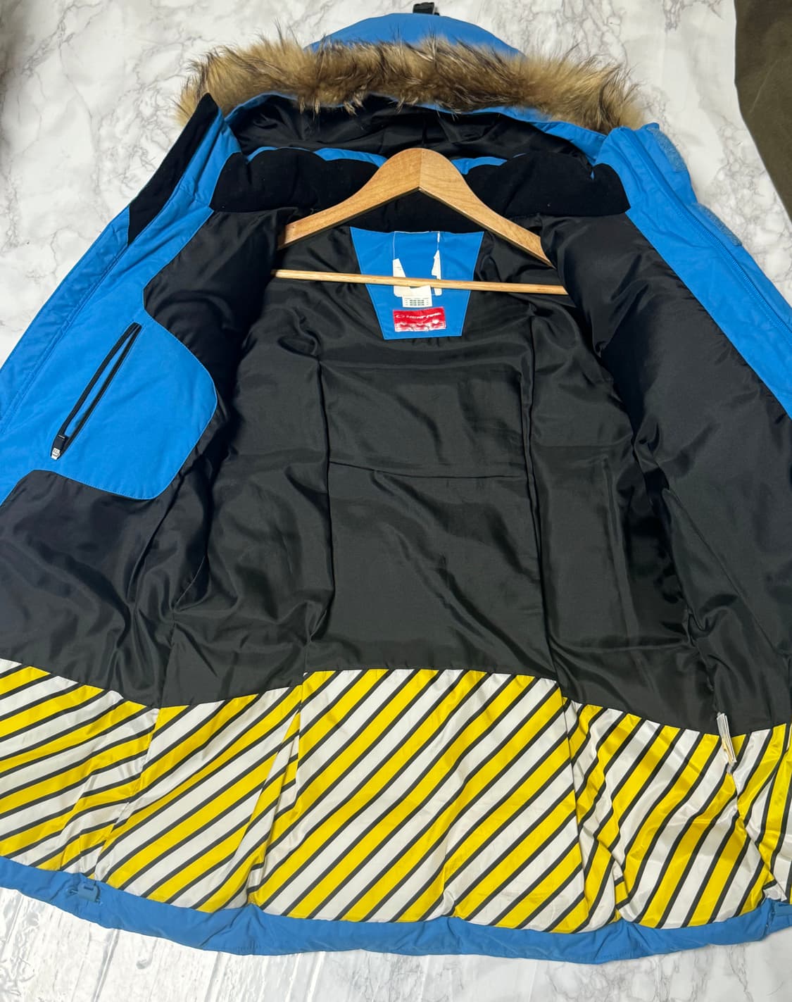 데상트 아우디 블루 패딩 자켓 새상품급 상품이미지6