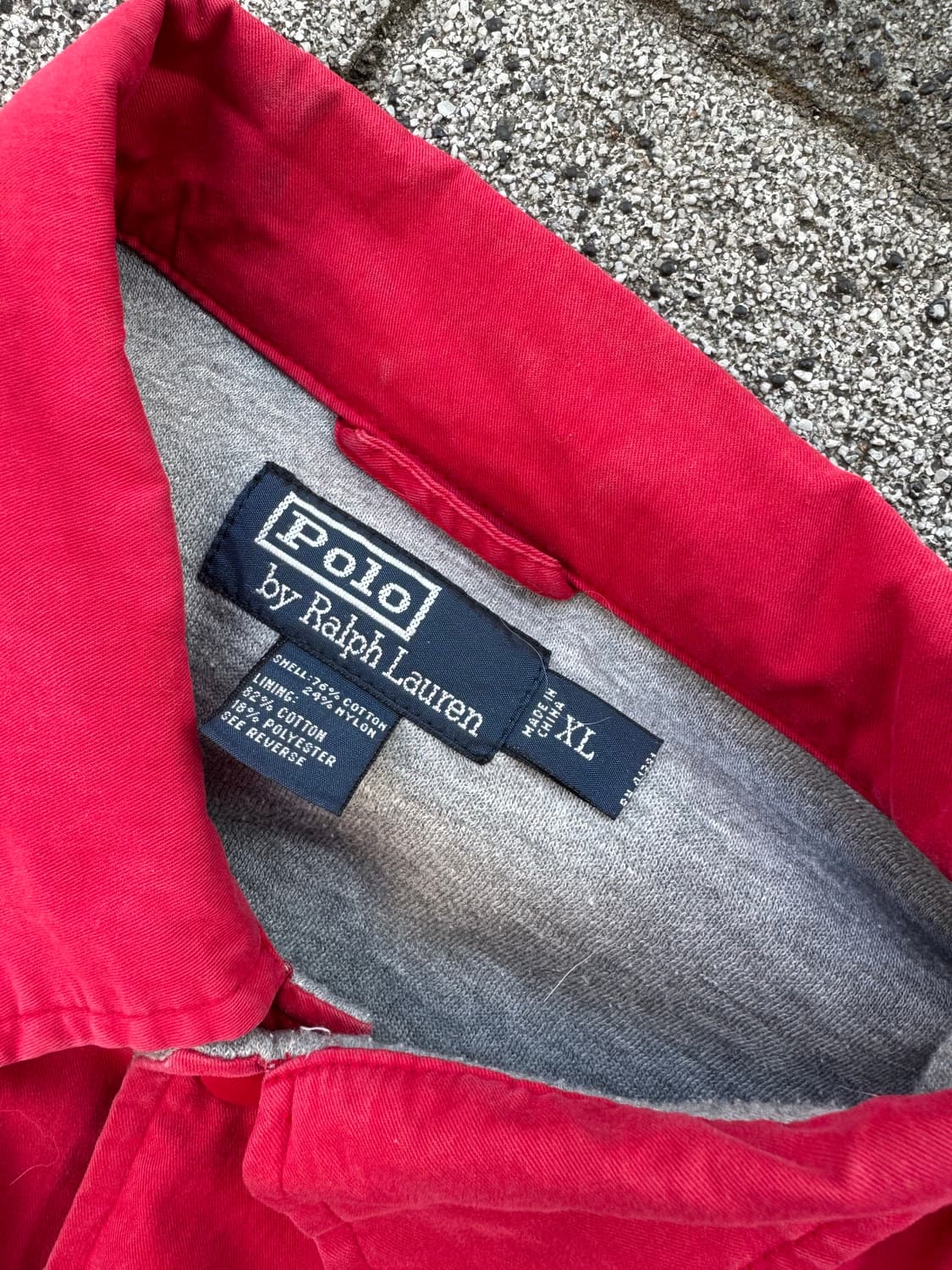 90s 폴로 코튼코치자켓(XL) 상품이미지2