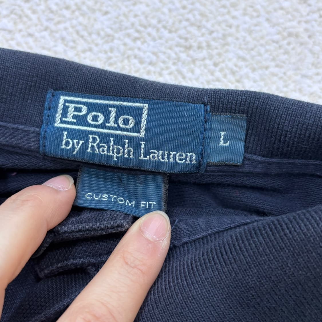 L 폴로랄프로렌 빅포니 카라 티셔츠 0313E 상품이미지3