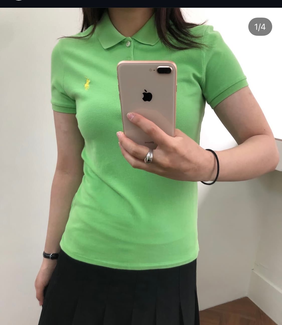 딱붙핏)) 폴로 반팔 피케셔츠 상품이미지1