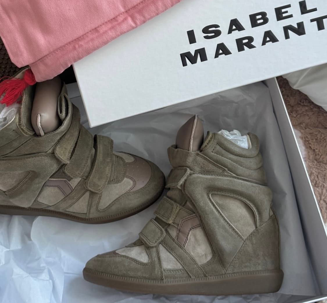 이자벨마랑 베켓 스웨이드 스니커즈 37 상품이미지1