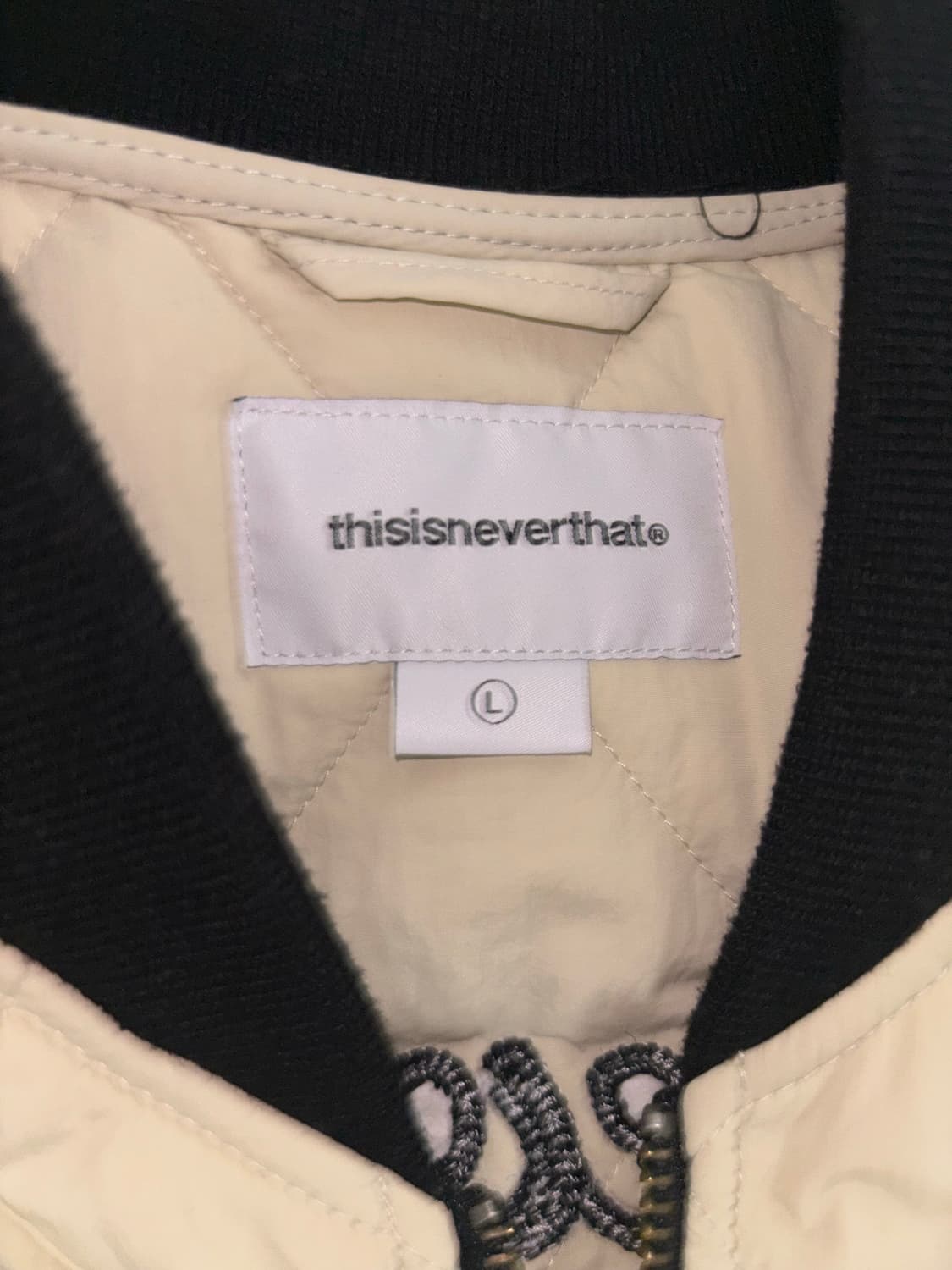 디스이즈네버댓 퀼팅 자켓 상품이미지3