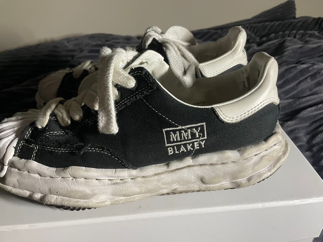 미하라 야스히로 블레이키 OG 블랙 스니커즈 상품이미지4