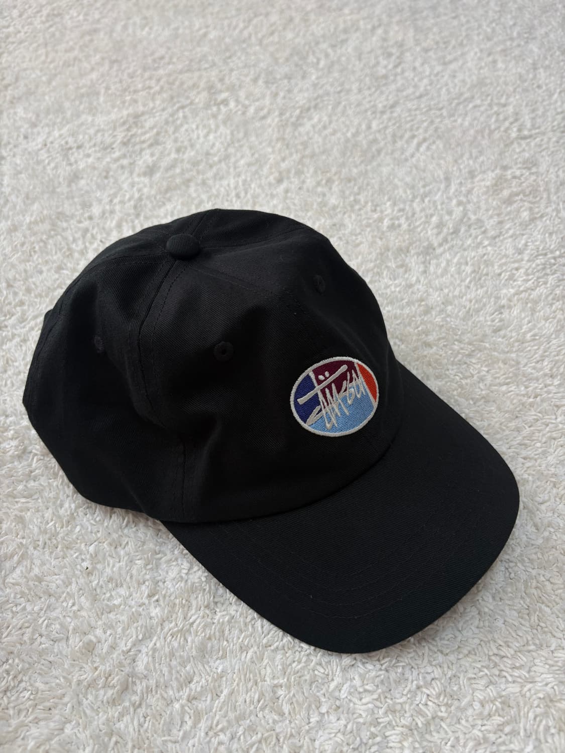 스투시 블랙 볼캡 상품이미지1