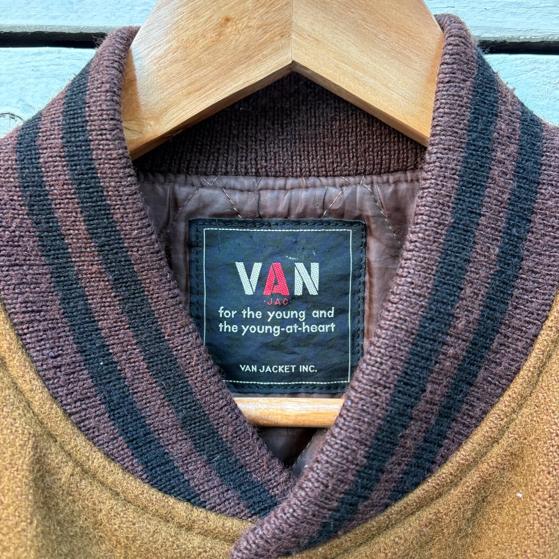 Van Jac 반작 바시티 자켓 상품이미지4