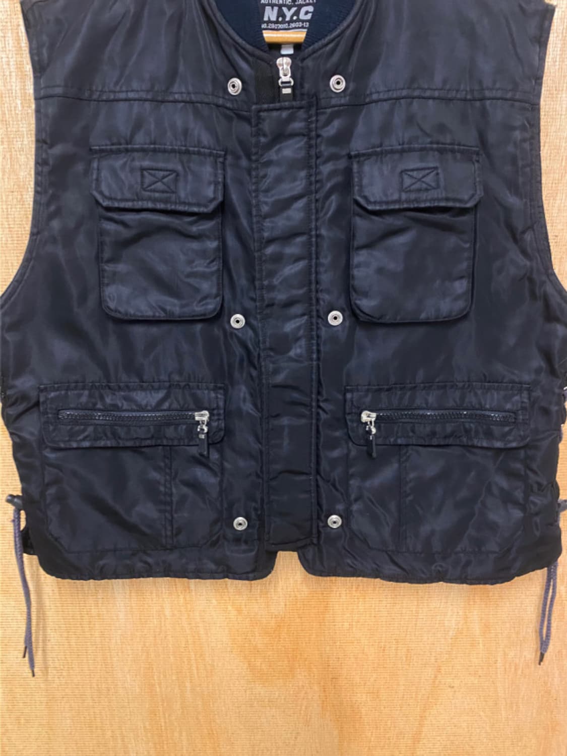 VTG lace-up tactical vest 상품이미지6
