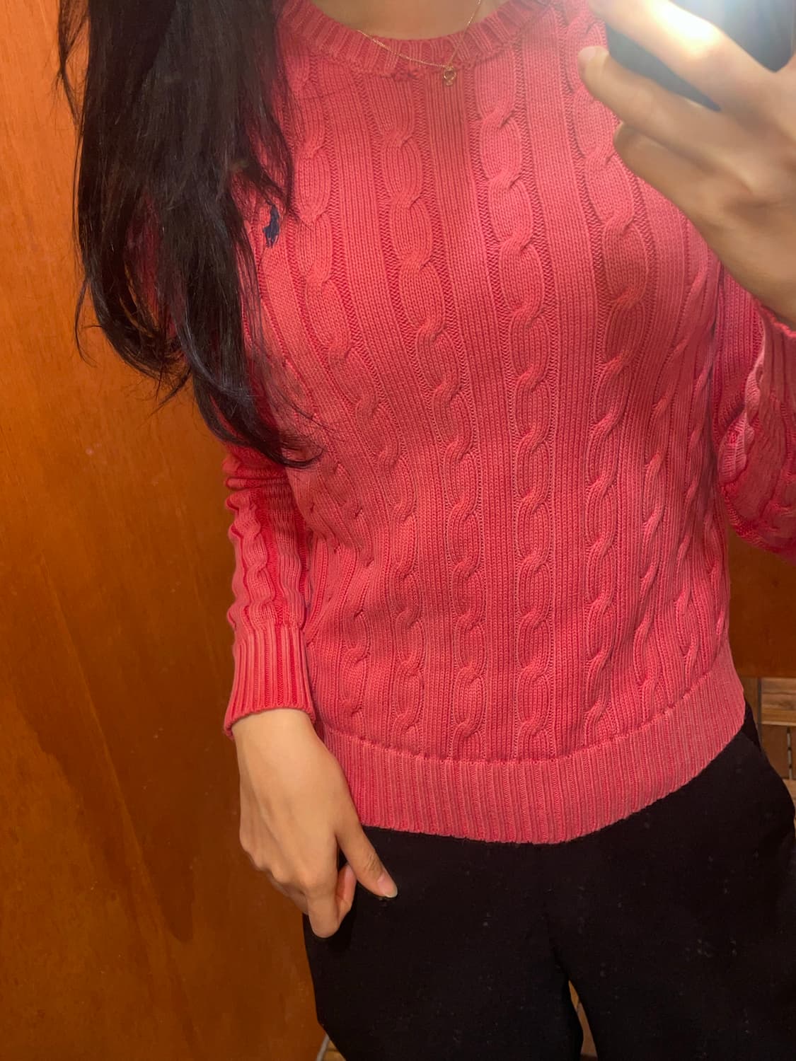 (S) POLO 폴로 랄프로렌 케이블 니트 상품이미지2