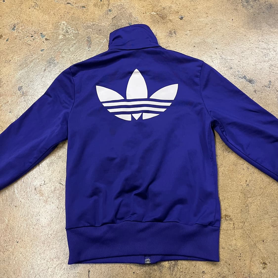 [정품/85] 아디다스 삼선 트랙탑 자켓 퍼플 져지 b10 상품이미지4