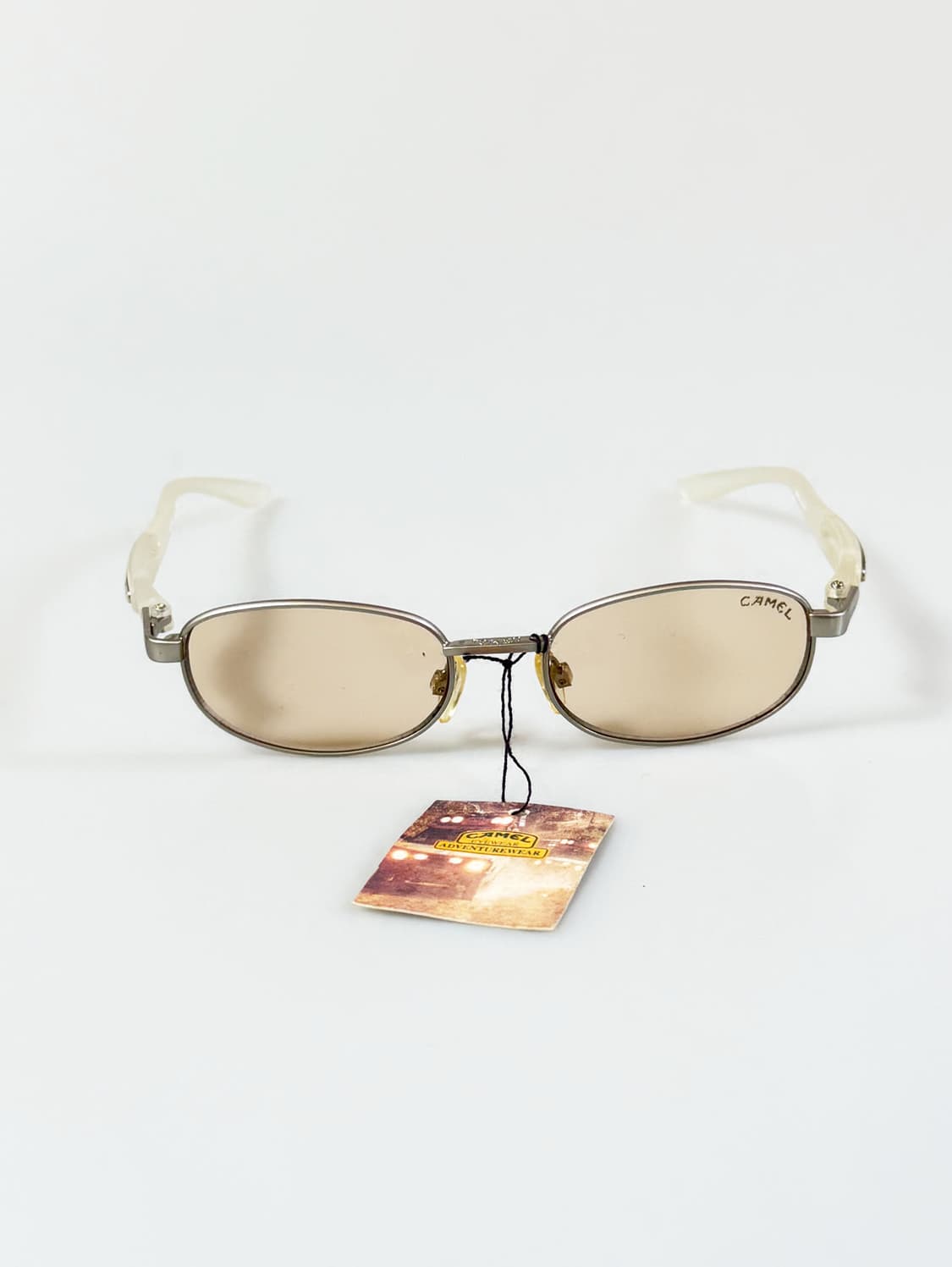 90s CAMEL 카멜 슬림 오벌 프레임 틴트 빈티지 선글라스 상품이미지2