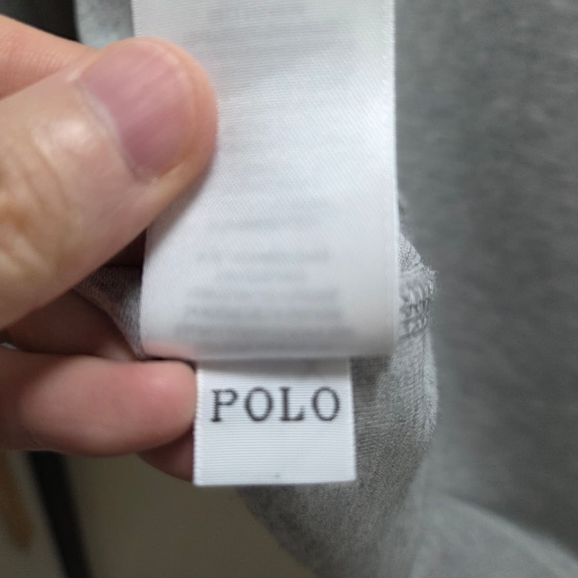 랄프로렌 / 더블 니트 스웨트셔츠 앤도버 헤더 그레이 / L 상품이미지8