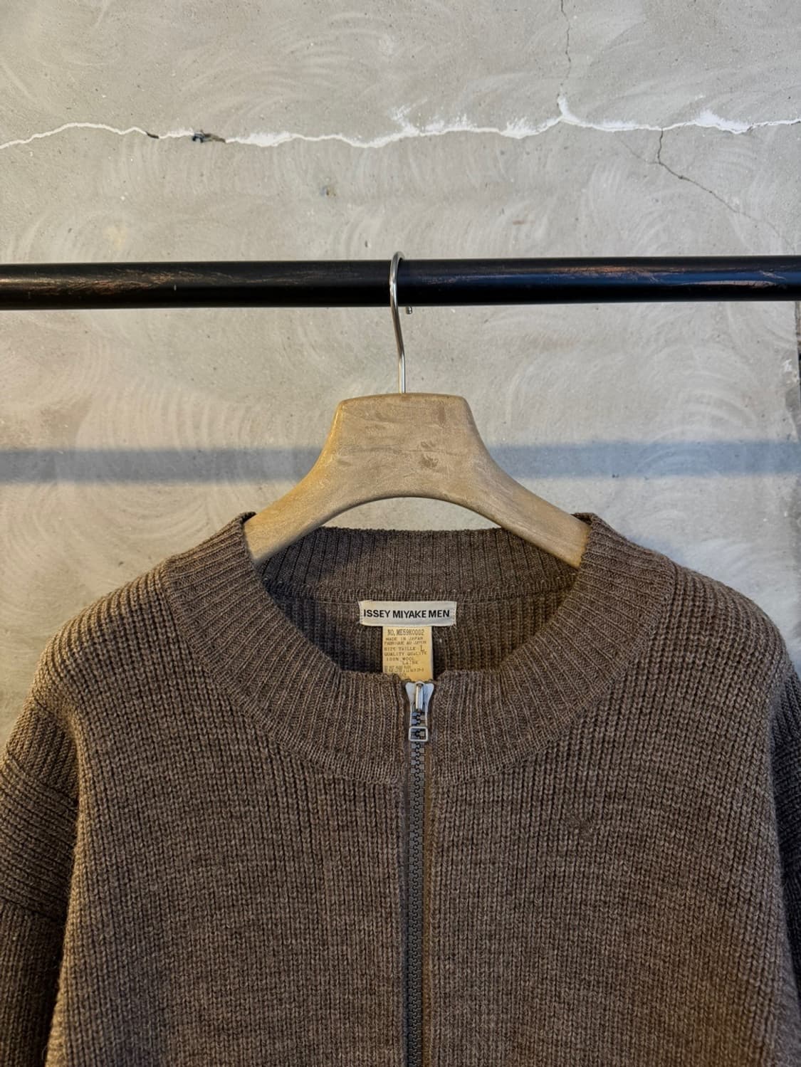 이세이 미야케 아카이브 짚업 가디건 100~105 상품이미지9