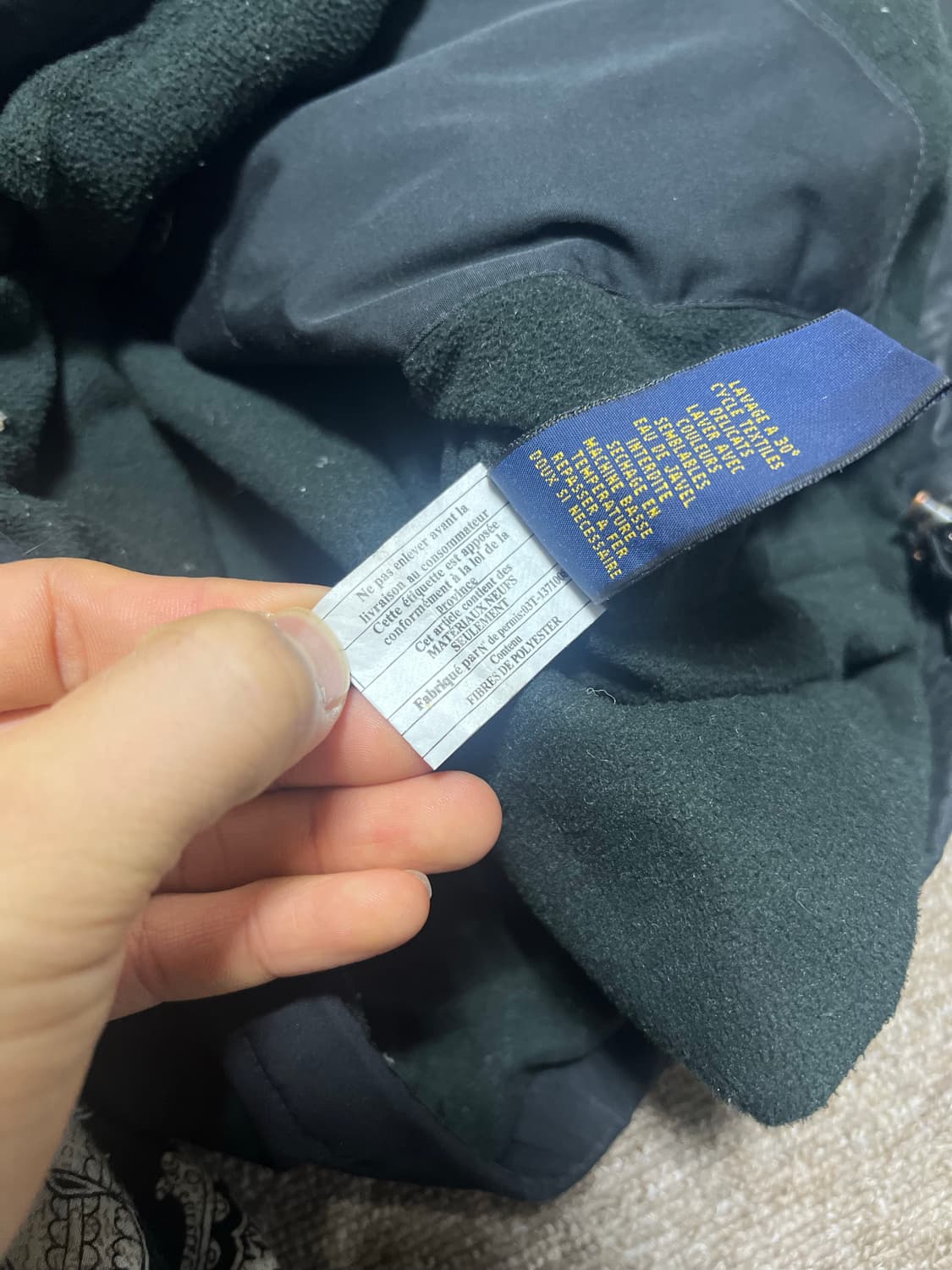 폴로 랄프로렌 폴리쉘 페리자켓 L 상품이미지6