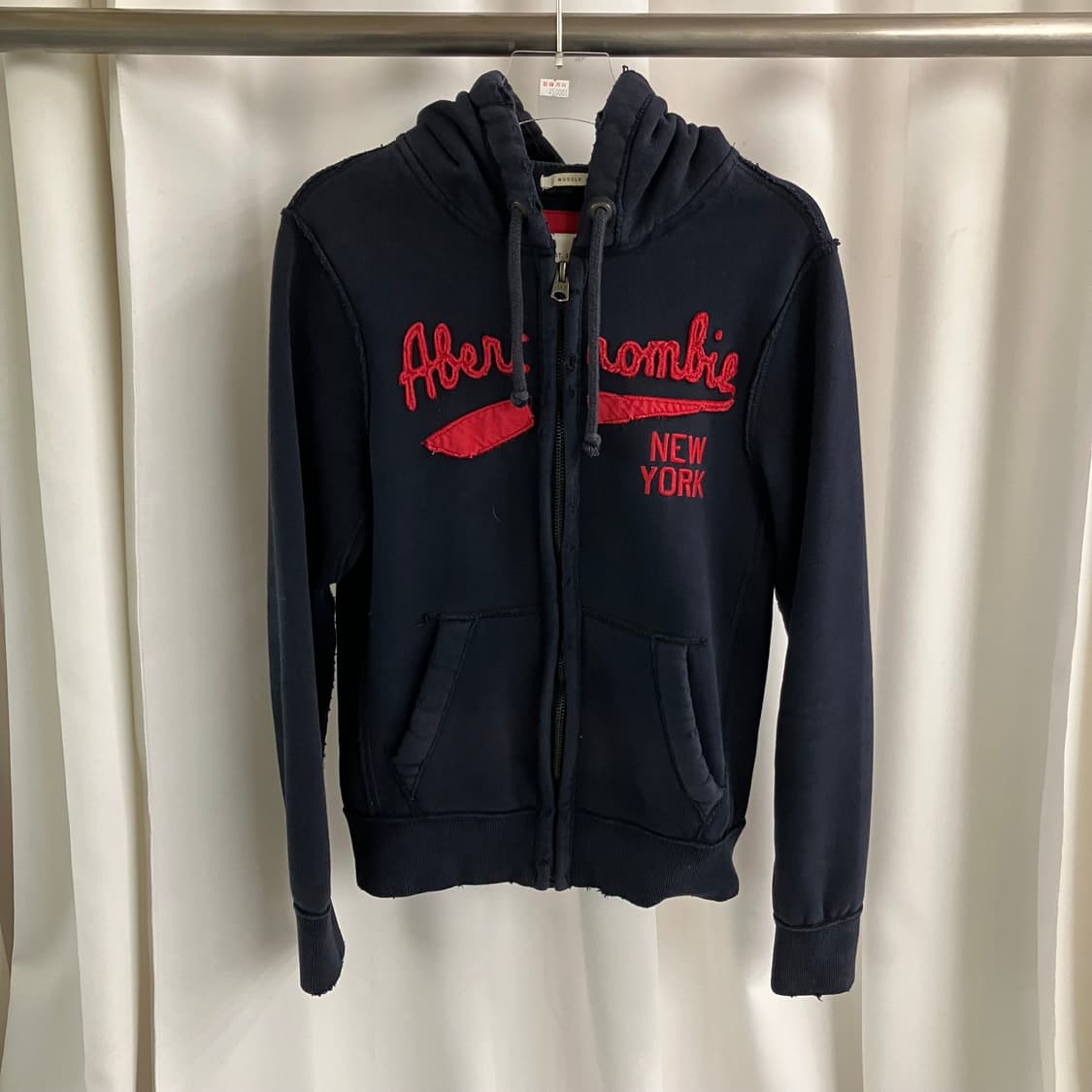 아베크롬비 네이비 후드집업 S 상품이미지1