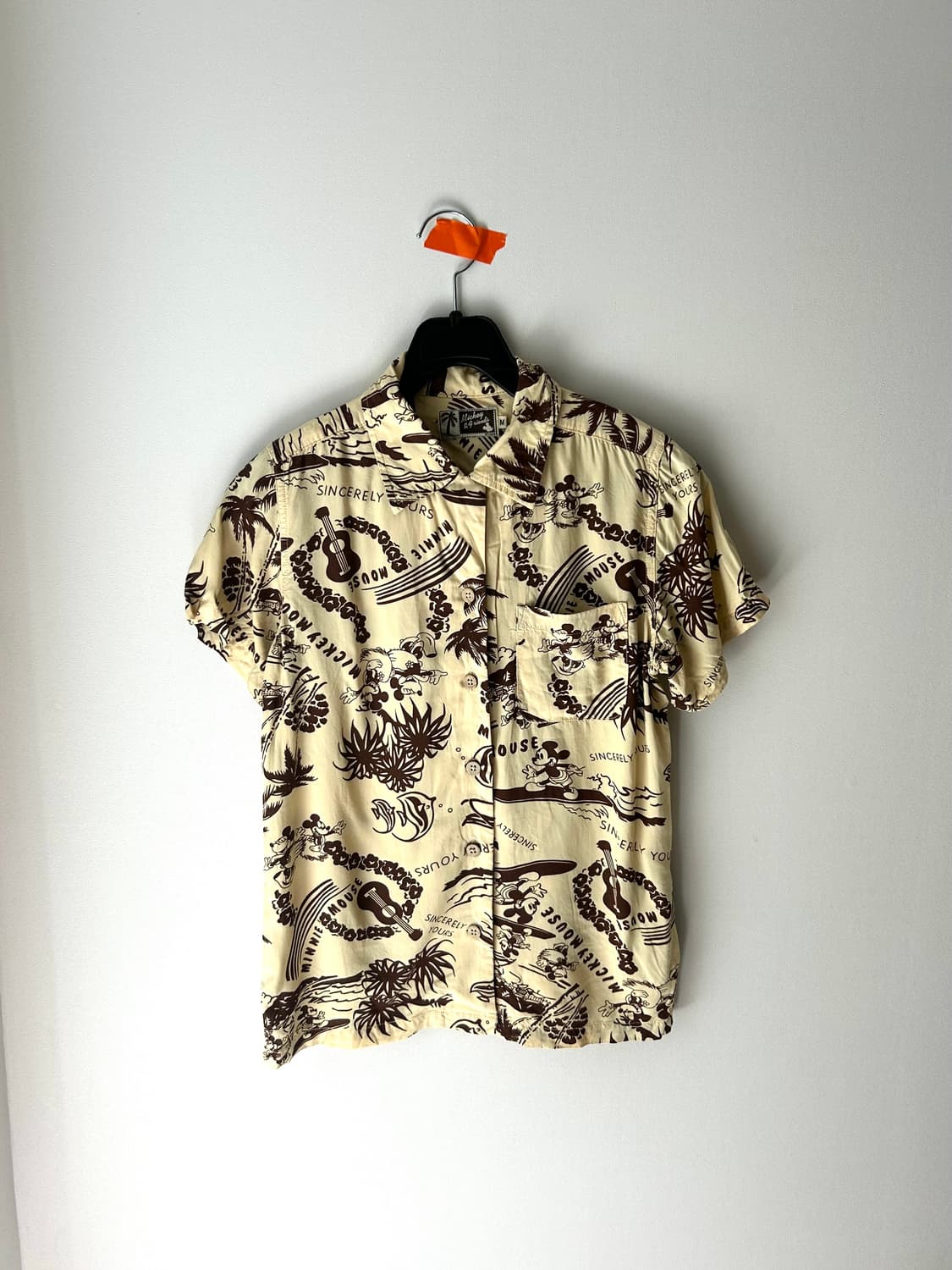 Disney 미키마우스 하와이안 셔츠 상품이미지1