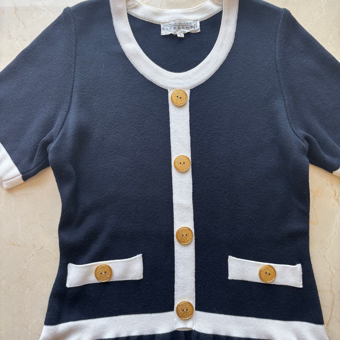 지방시 일본판 니트 원피스 L 상품이미지3