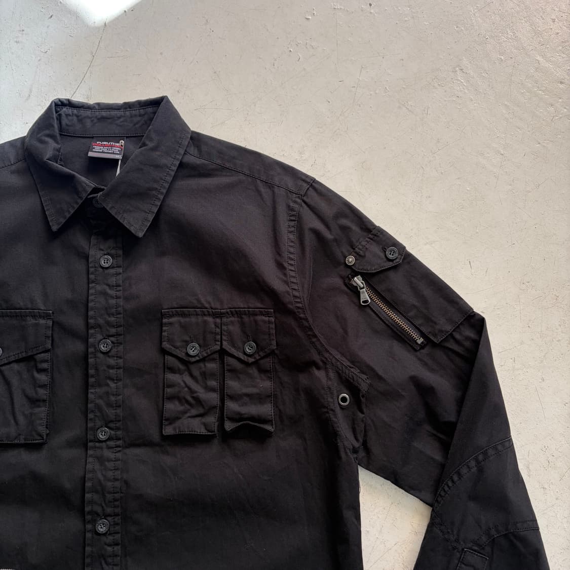 00s FUBU 후부 빈티지 멀티포켓 셔츠 M 상품이미지2