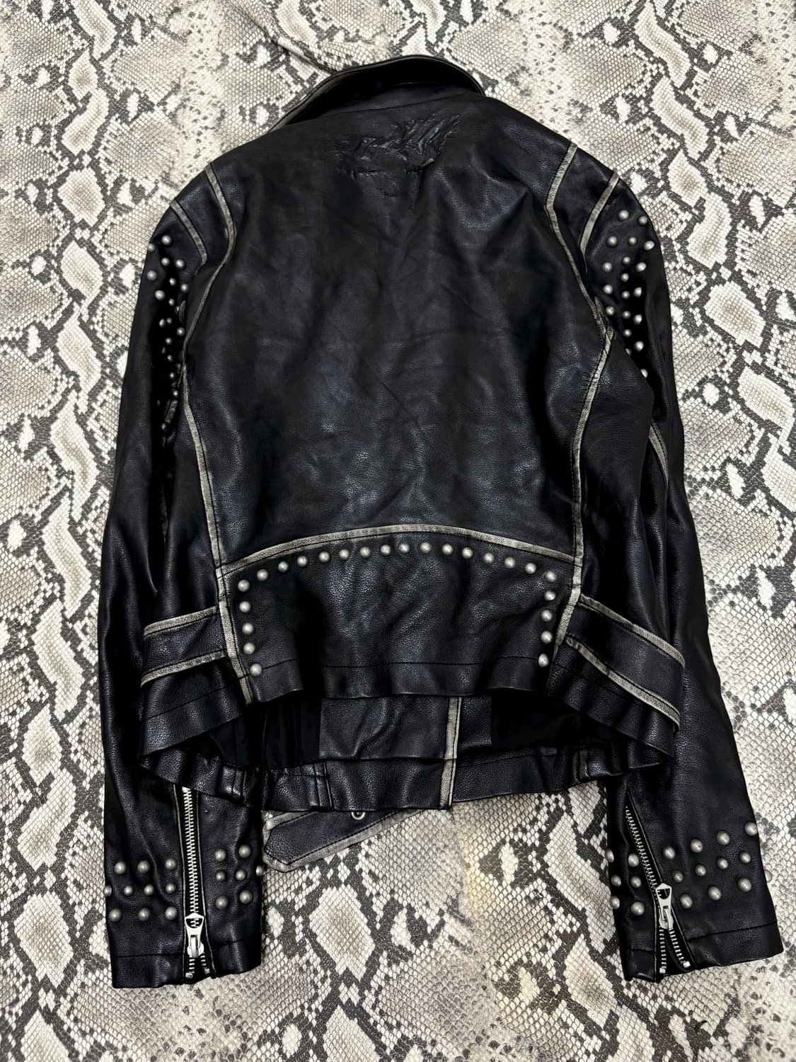 “Vintage” Rock Chic Mood Side Zipper Stu 상품이미지6