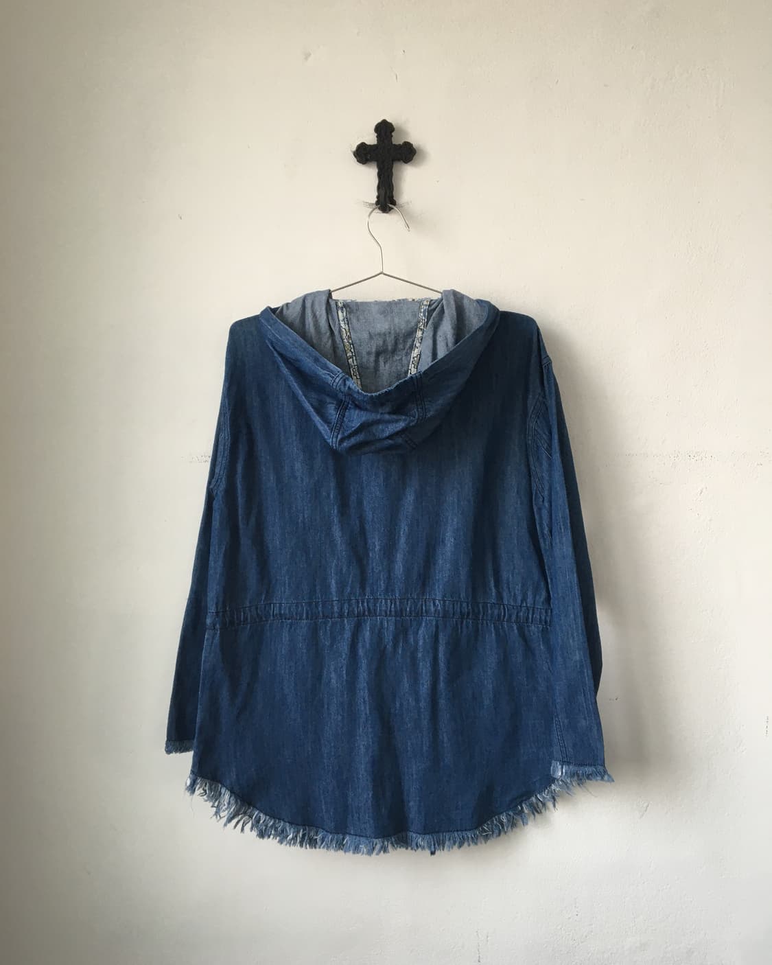 Fringe point hood zip up 상품이미지3