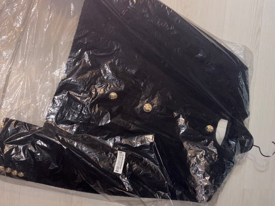 Dunst 던스트 클래식 블랙 트위드 자켓 S 새상품 상품이미지1