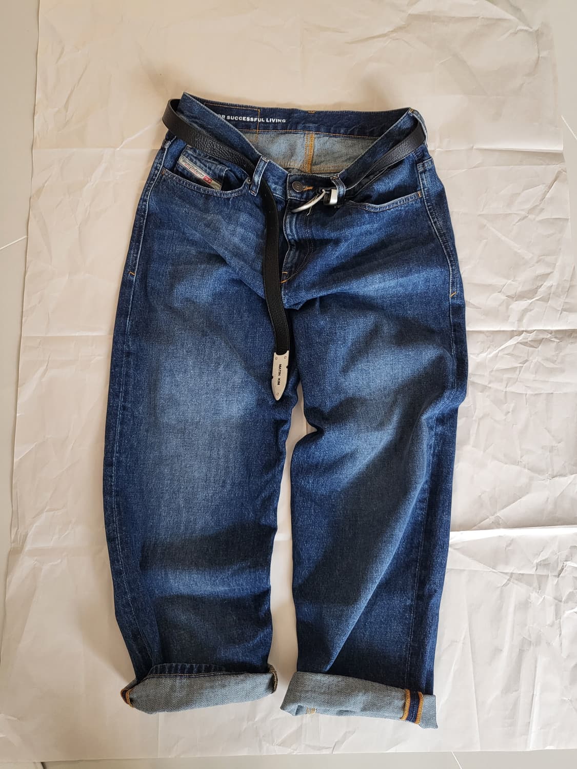 디젤 데님 팬츠 일자세미진 핏대박 상품이미지1