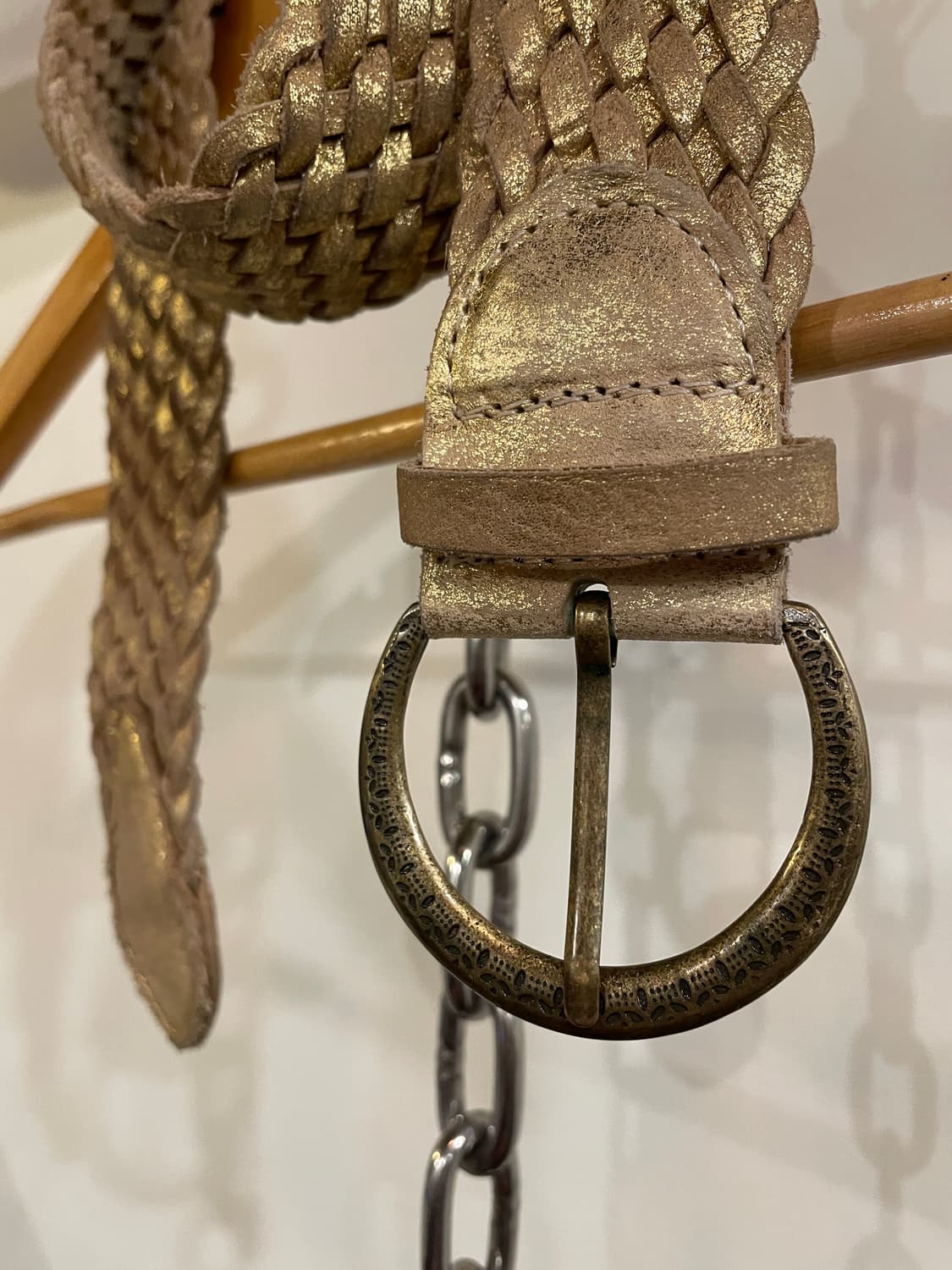 골드 글리터 음각 버클 벨트 갸루 y2k 상품이미지3