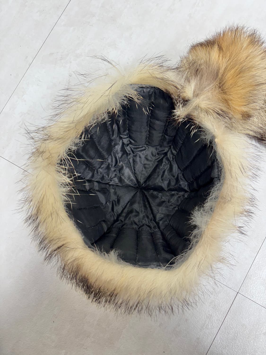 •Vintage 빈티지 리얼 퍼 트래퍼 햇 (테일 디테일) 상품이미지2