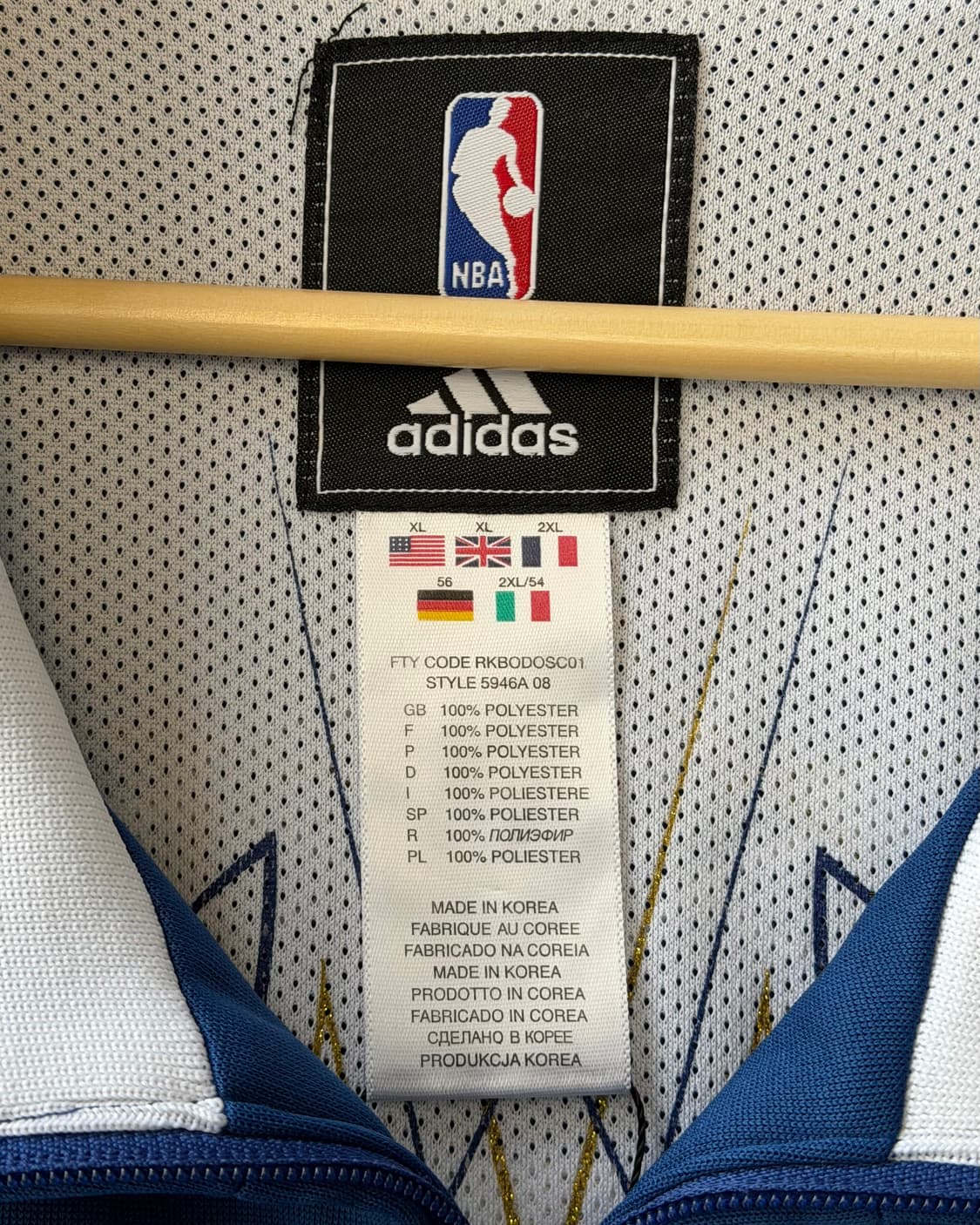 adidas x NBA Lakers 3-stripe track top  상품이미지8