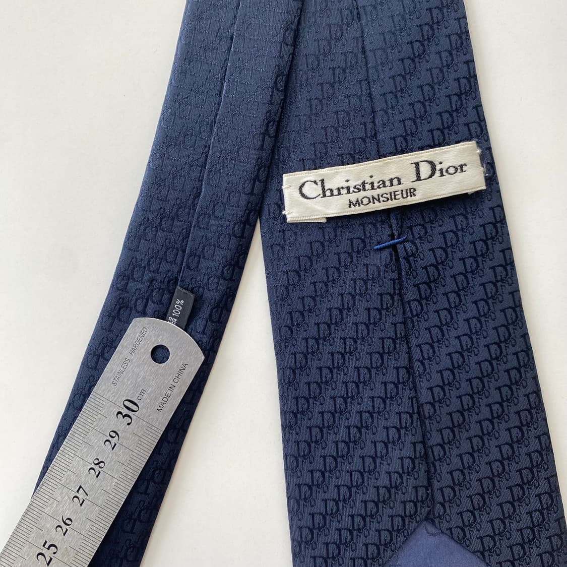크리스찬 디올(Dior) 오블리크 명품 정품넥타이 상품이미지5