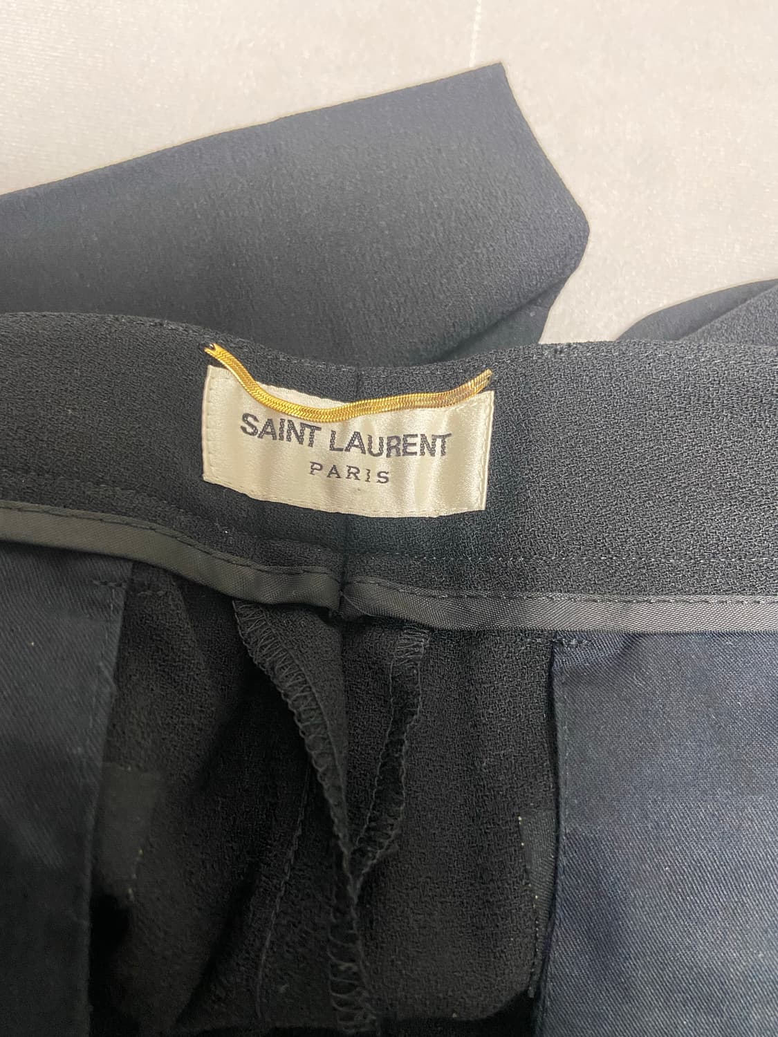 생로랑 13시즌 블랙 슬랙스 상품이미지6