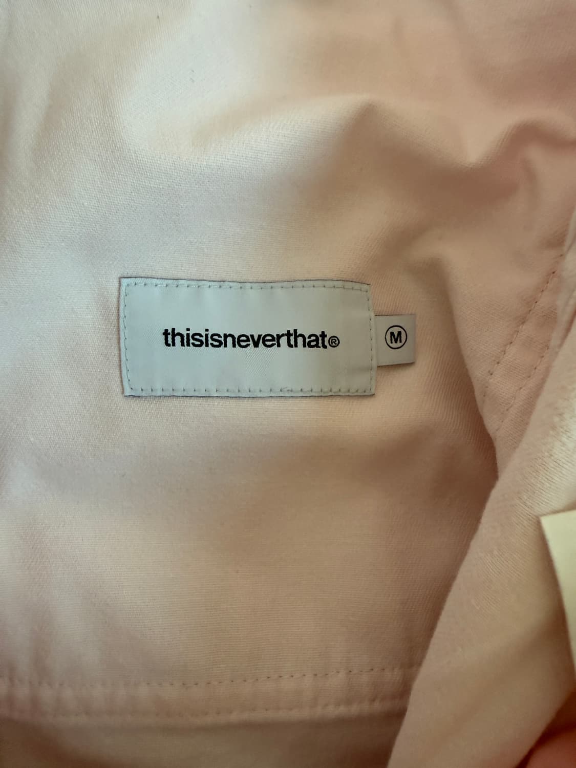 thisisneverthat 핑크코튼팬츠 상품이미지3