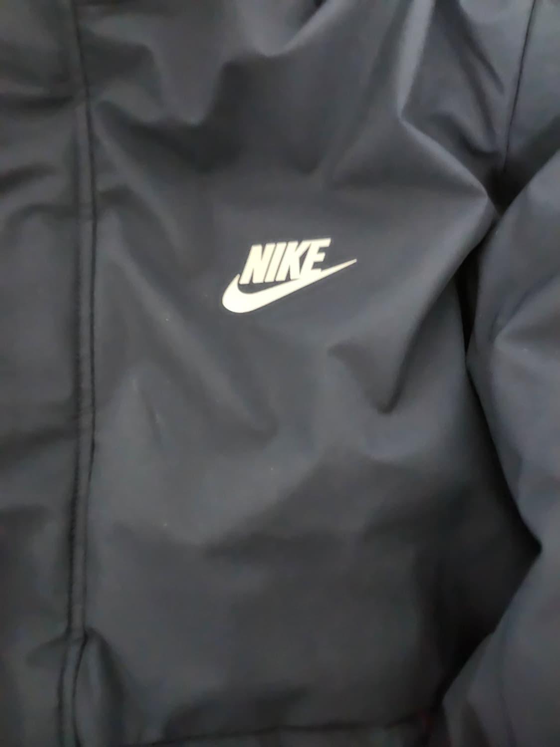 나이키 후드 네이비 패딩 2XL 상품이미지3