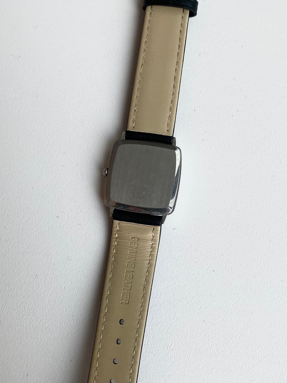 Seiko 세이코 쿼츠 스퀘어 상품이미지3