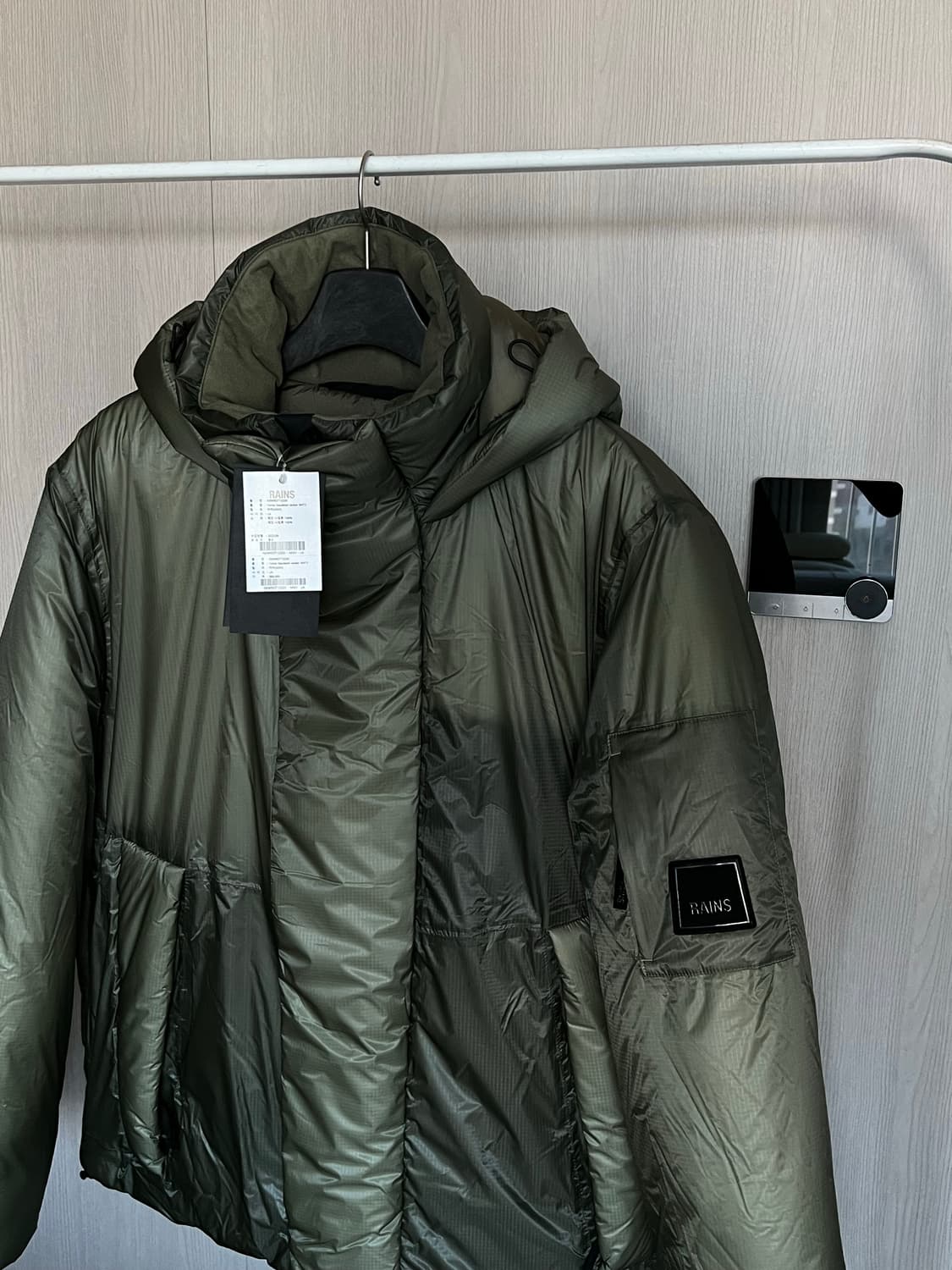 RAINS 레인스 토르나 패딩 푸퍼 자켓 L [새상품] 상품이미지3